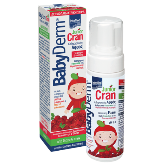  INTERMED BABYDERM JUNIOR CRAN CLEANSING FOAM 